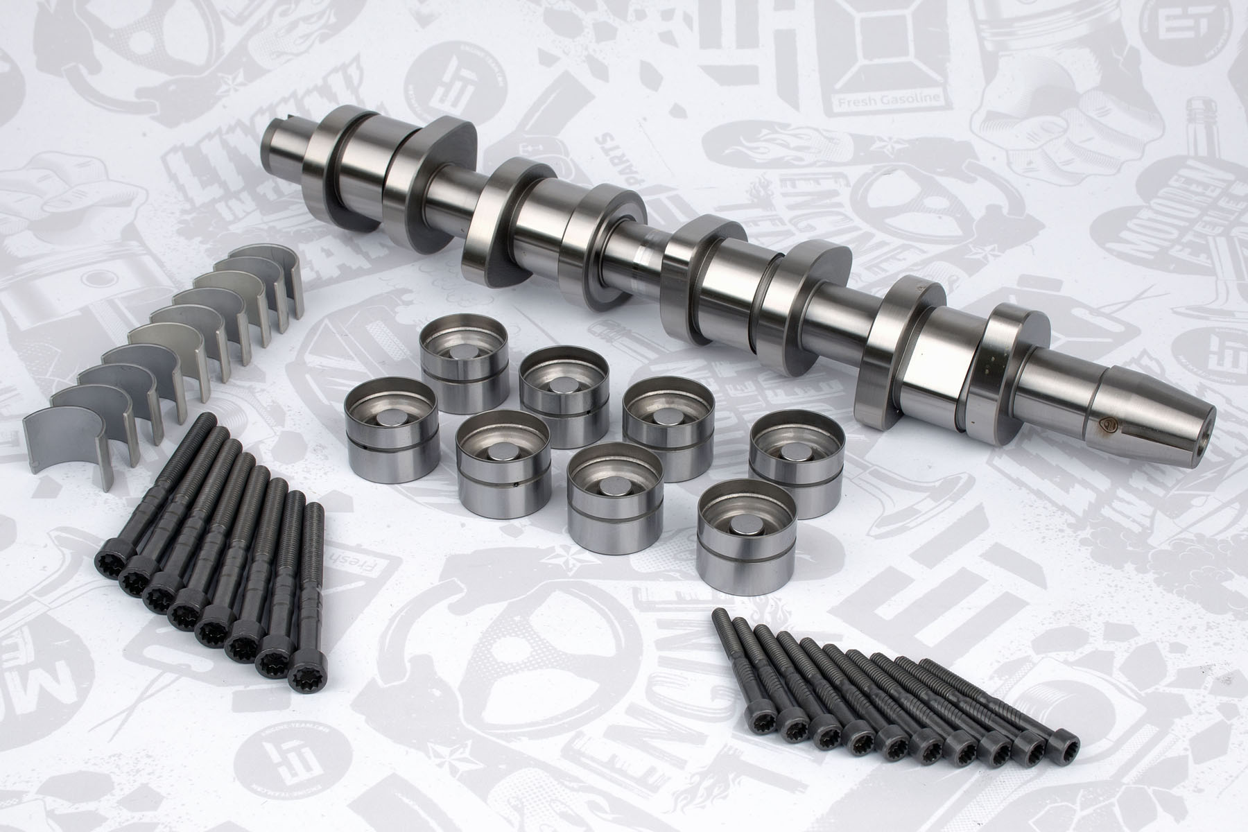 HV0368 – camshaft kit ET Engineteam – Audi A4, VW Passat 1,9/2,0 TDI PD,  2004+, steel camshaft